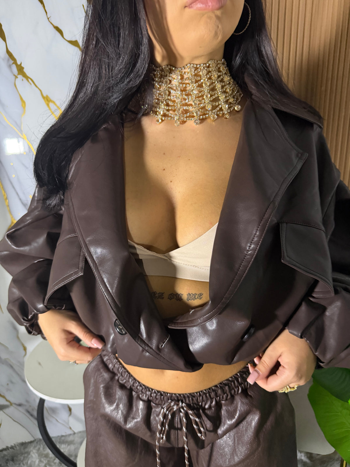 ICON JACKET Marrone